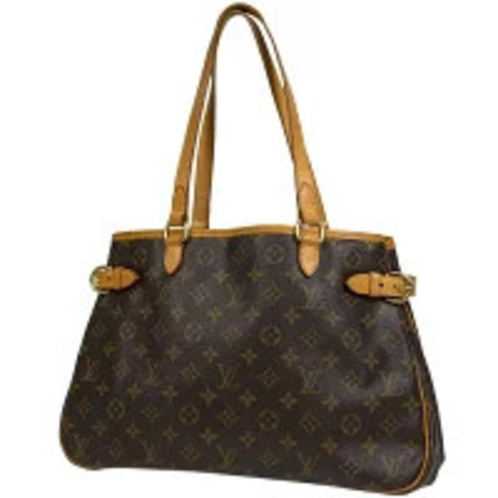 Louis Vuitton Batignolles Horizontal Shoulder Bag Tote Monogram Brown